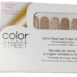 Color Street Nail Polish Strips - Chelsea Ya Later - Glitter